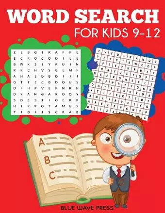 Word Search for Kids 9-12 cover