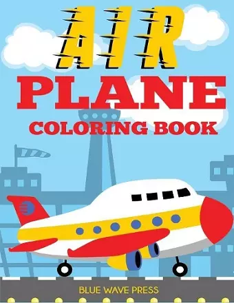 Airplane Coloring Book cover