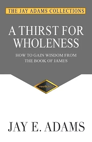 A Thirst for Wholeness cover