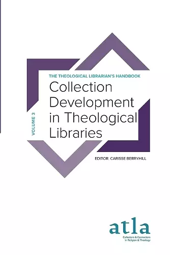 Collection Development in Theological Libraries cover