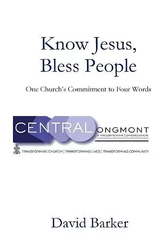 Know Jesus, Bless People cover