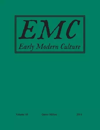 Early Modern Culture cover