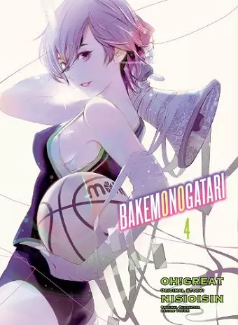 Bakemonogatari (Manga), volume 4 cover