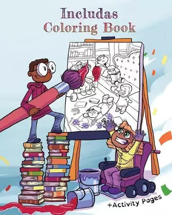 Includas Coloring Book cover