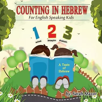 Counting in Hebrew for English Speaking Kids cover