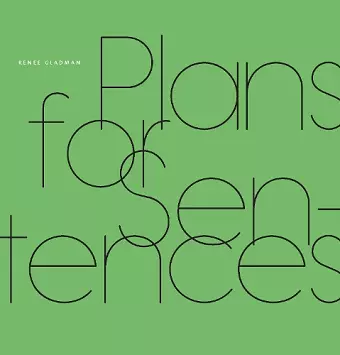 Plans for Sentences cover