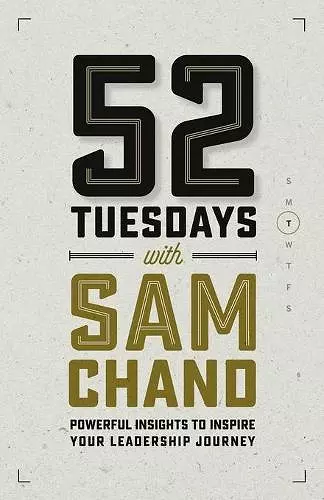 52 Tuesdays With Sam Chand cover