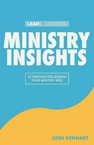 Ministry Insights cover