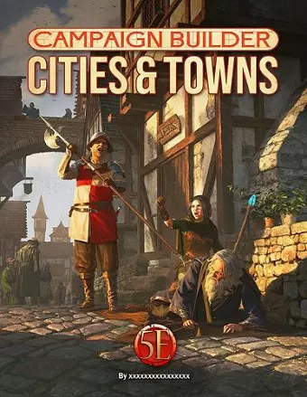Campaign Builder: Cities and Towns (5e) cover