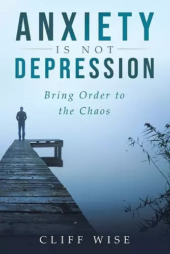 ANXIETY is not DEPRESSION cover