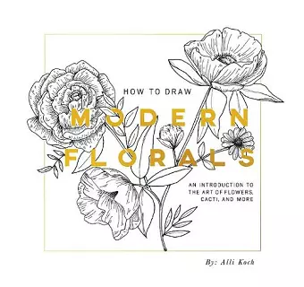 How To Draw Modern Florals (Mini) cover