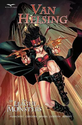 Van Helsing vs The League of Monsters cover