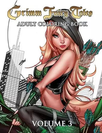 Grimm Fairy Tales Adult Coloring Book Volume 3 cover