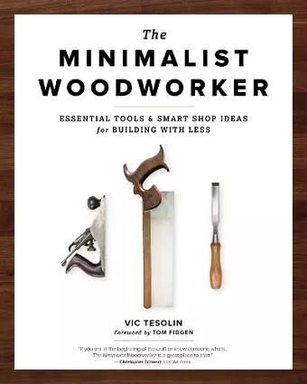 The Minimalist Woodworker cover