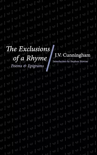 The Exclusions of a Rhyme cover