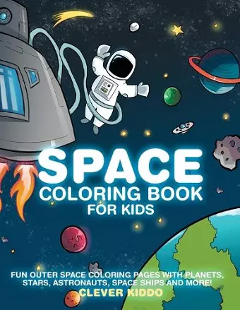 Space Coloring Book for Kids cover