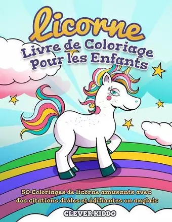 Licorne Livre de Coloriage Pour les Enfants cover