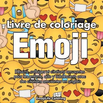 Livre de coloriage emoji cover