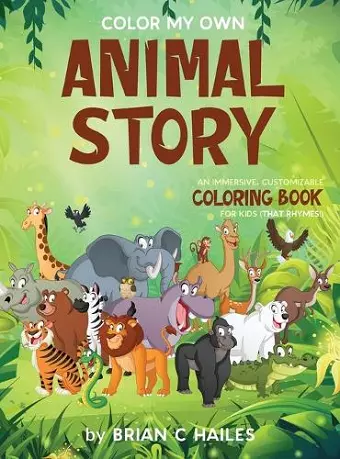 Color My Own Animal Story cover