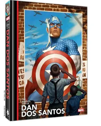 The Marvel Art of Dan dos Santos cover