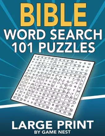 Bible Word Search 101 Puzzles Large Print cover