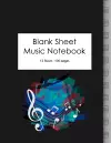 Blank Sheet Music Notebook cover