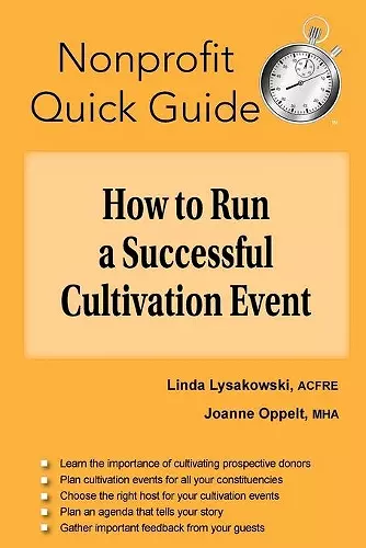 How to Run a Successful Cultivation Event cover