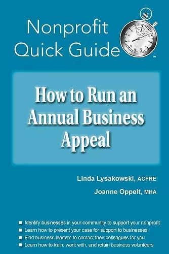 How to Run an Annual Business Appeal cover