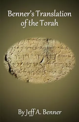 Benner's Translation of the Torah cover