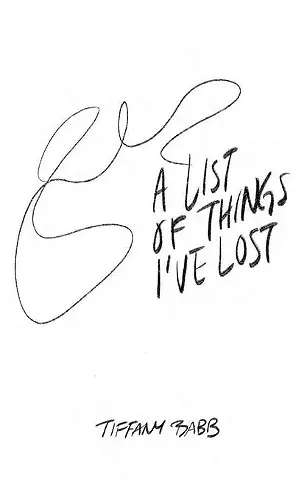 A List of Things I've Lost cover