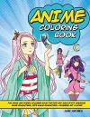 Anime Coloring Book cover