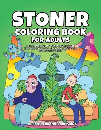 Stoner Coloring Book for Adults cover