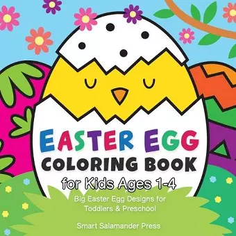 Easter Egg Coloring Book for Kids Ages 1-4 cover