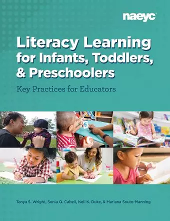 Literacy Learning forInfants, Toddlers, and Preschoolers cover