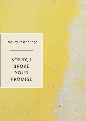 Sorry, I Broke Your Promise cover