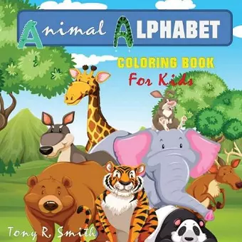 Animal Alphabet Coloring Book for kids cover