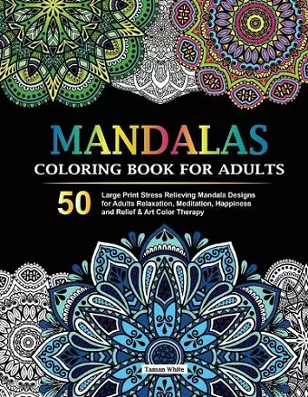 Mandalas Coloring Book for Adults cover