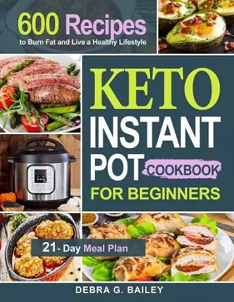 Keto Instant Pot Cookbook for Beginners cover