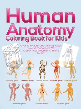 Human Anatomy Coloring Book for Kids cover