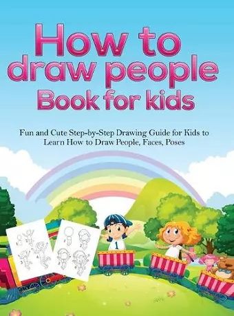 How To Draw People Book For Kids cover