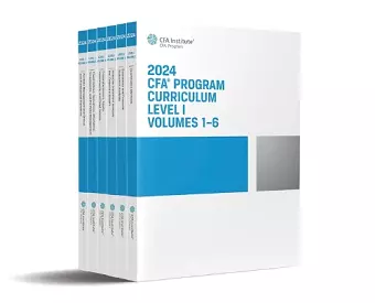 2024 CFA Program Curriculum Level I Box Set cover