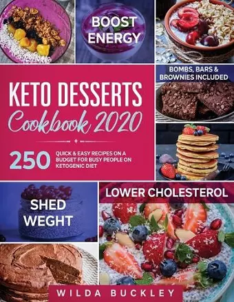 Keto Desserts Cookbook 2020 cover