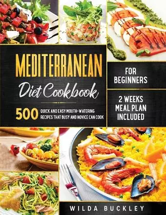 Mediterranean Diet Cookbook for Beginners cover