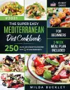 The Super Easy Mediterranean diet Cookbook for Beginners cover