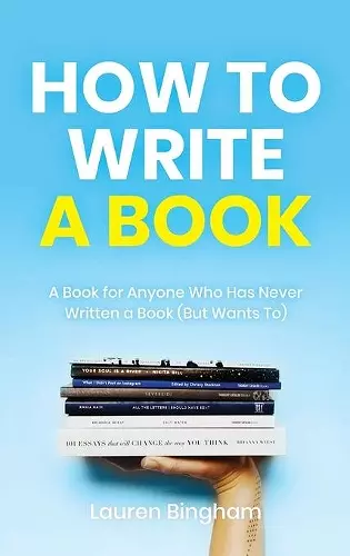 How to Write a Book cover