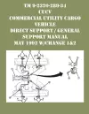 TM 9-2320-289-34 CUCV Commercial Utility Cargo Vehicle Direct Support / General Support Manual May 1992 w/Change 1&2 cover