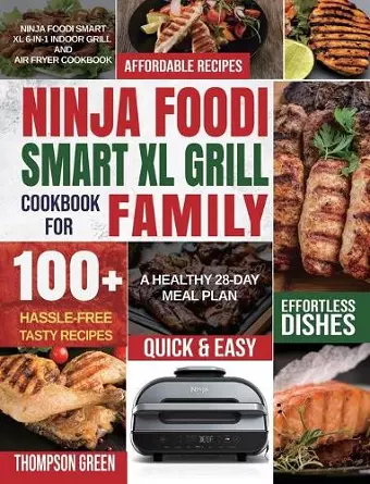 Ninja Foodi Smart XL Grill Cookbook for Family cover