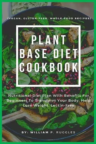 Plant Base Diet Cookbook cover