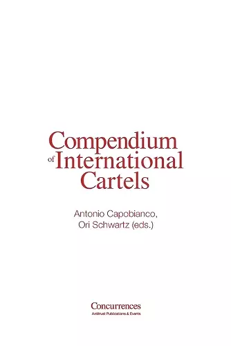 Compendium of International Cartels cover