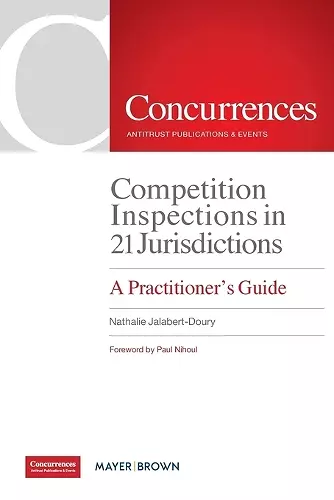 Competition Inspections in 21 Jurisdictions cover